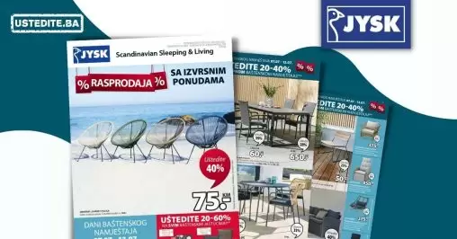 Jysk katalog JULI 2022 ➤ 【RASPRODAJA】07-27.07.2022.