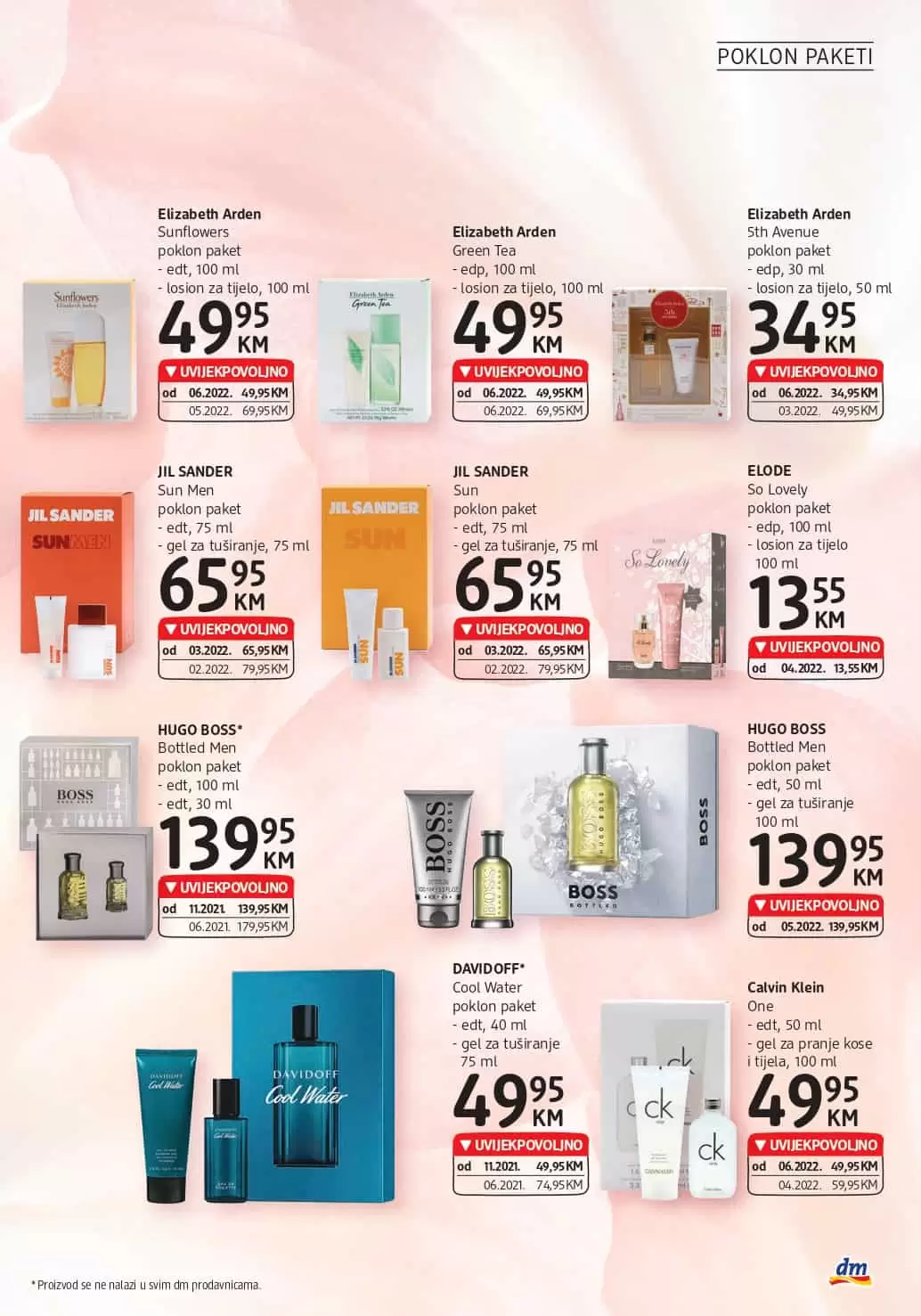 dm katalog Mirisi/PARFEMI AKCIJA SNIZENJE do 07.08.2022.