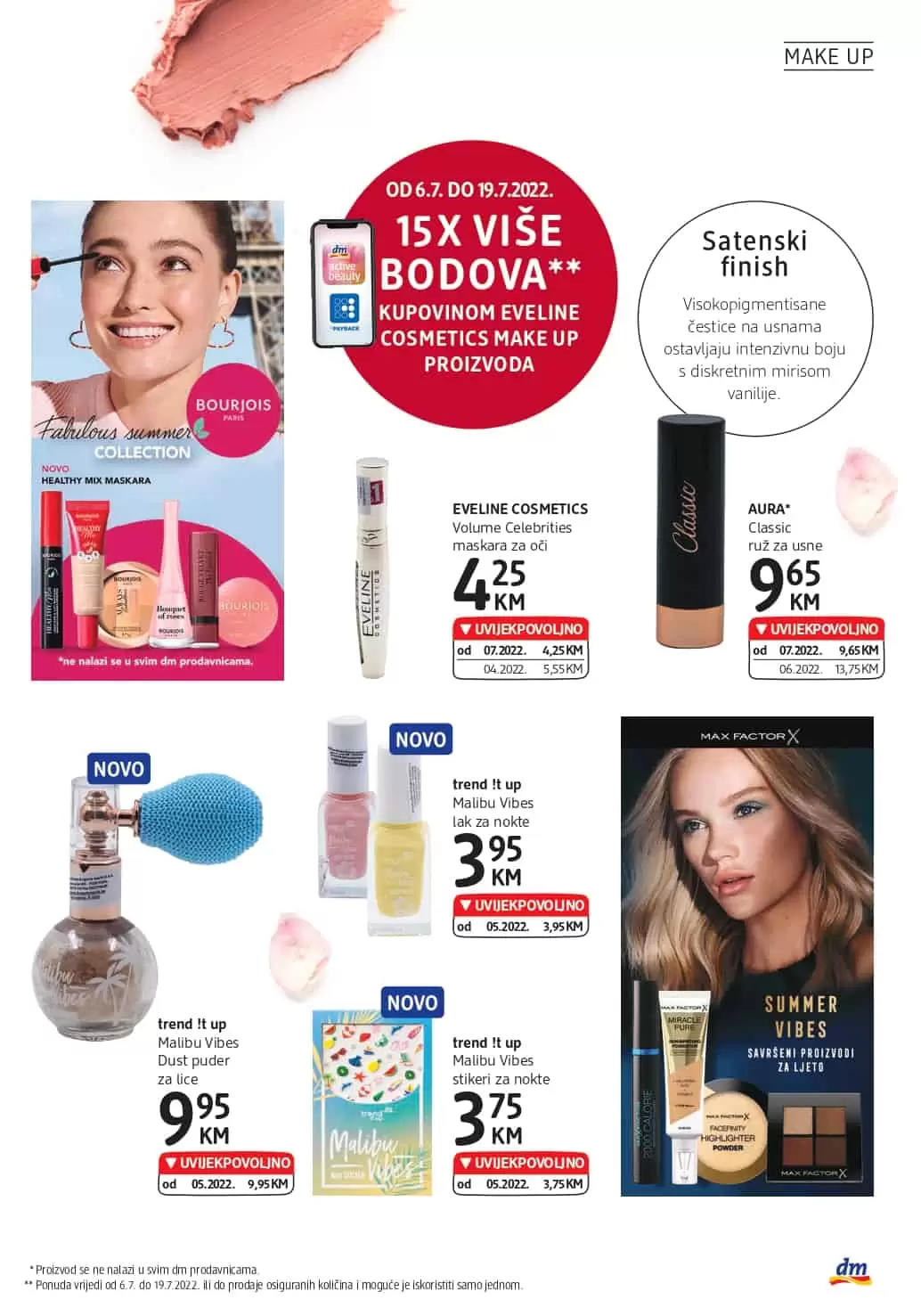 dm katalog Mirisi/PARFEMI AKCIJA SNIZENJE do 07.08.2022.