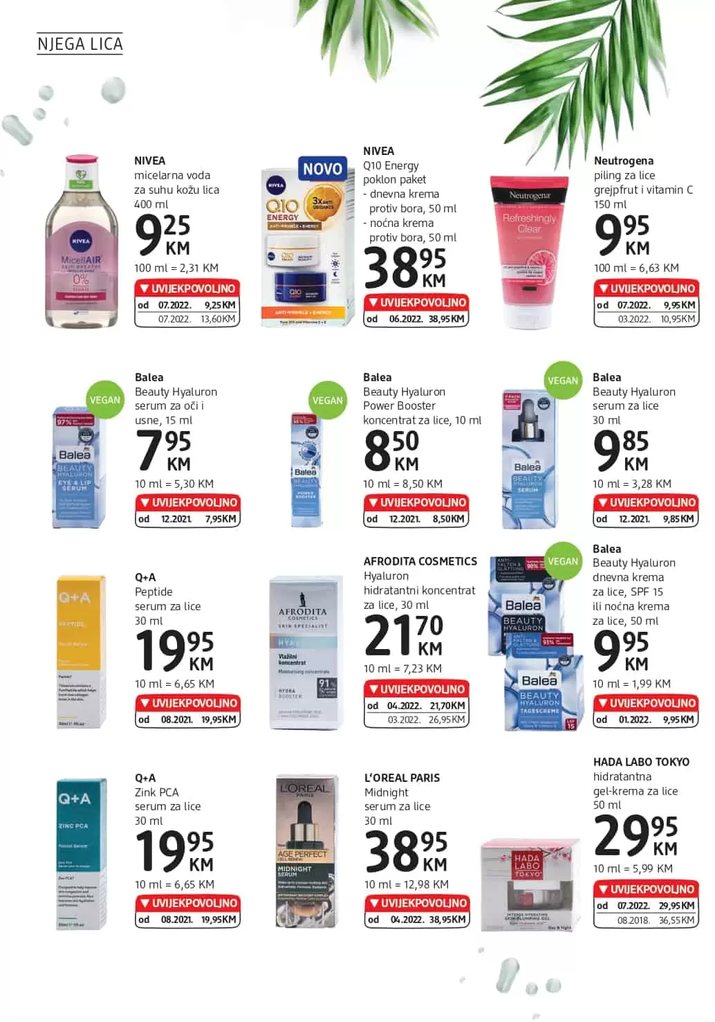 dm katalog Mirisi/PARFEMI AKCIJA SNIZENJE do 07.08.2022.