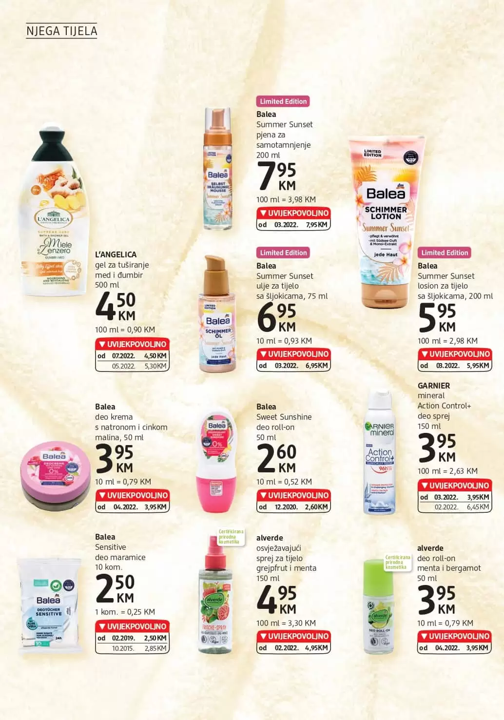 dm katalog Mirisi/PARFEMI AKCIJA SNIZENJE do 07.08.2022.