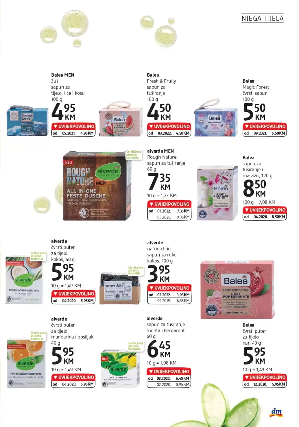 dm katalog Mirisi/PARFEMI AKCIJA SNIZENJE do 07.08.2022.