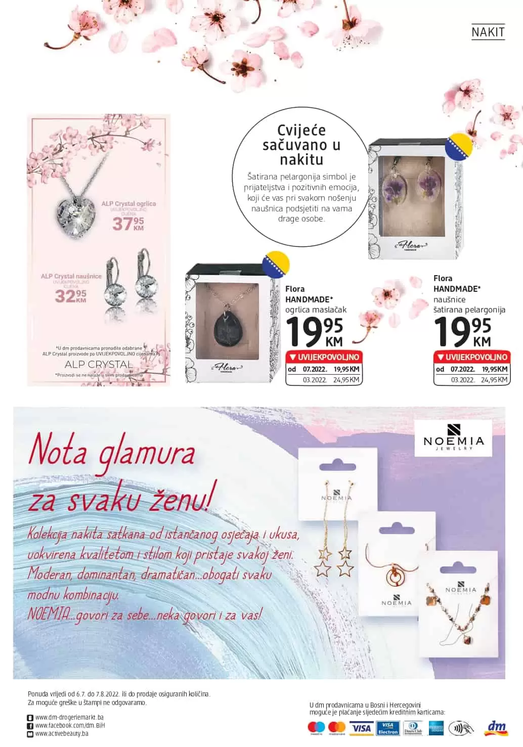 dm katalog Mirisi/PARFEMI AKCIJA SNIZENJE do 07.08.2022.