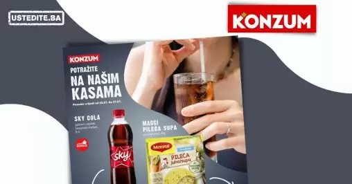 Konzum super akcija na kasama!