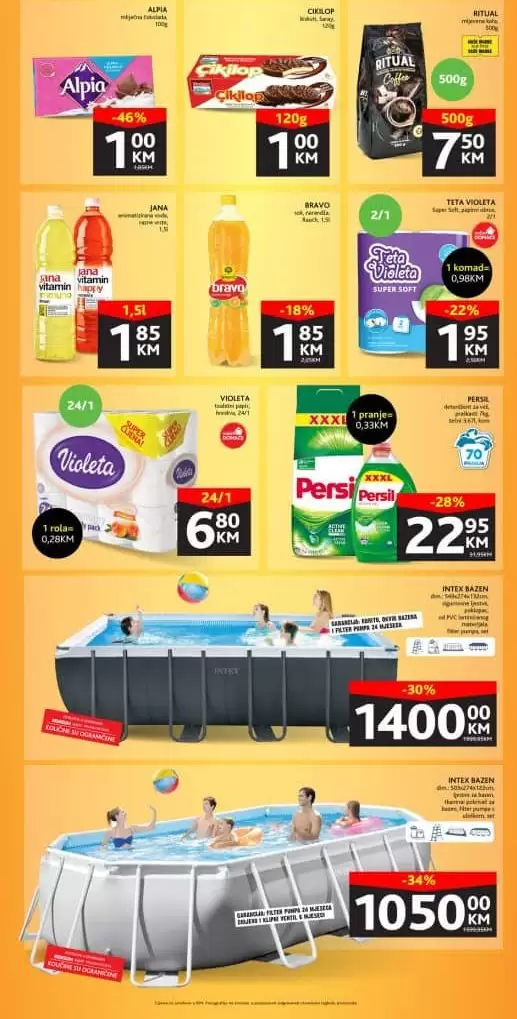 Konzum vikend akcija juli 2022 katalog sniženja do 17.07.2022.