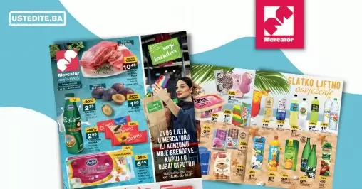 Mercator katalog juli 2022 akcija snizenja 18-31.7.2022.