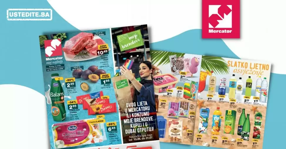 Mercator katalog juli 2022 akcija snizenja 18-31.7.2022.