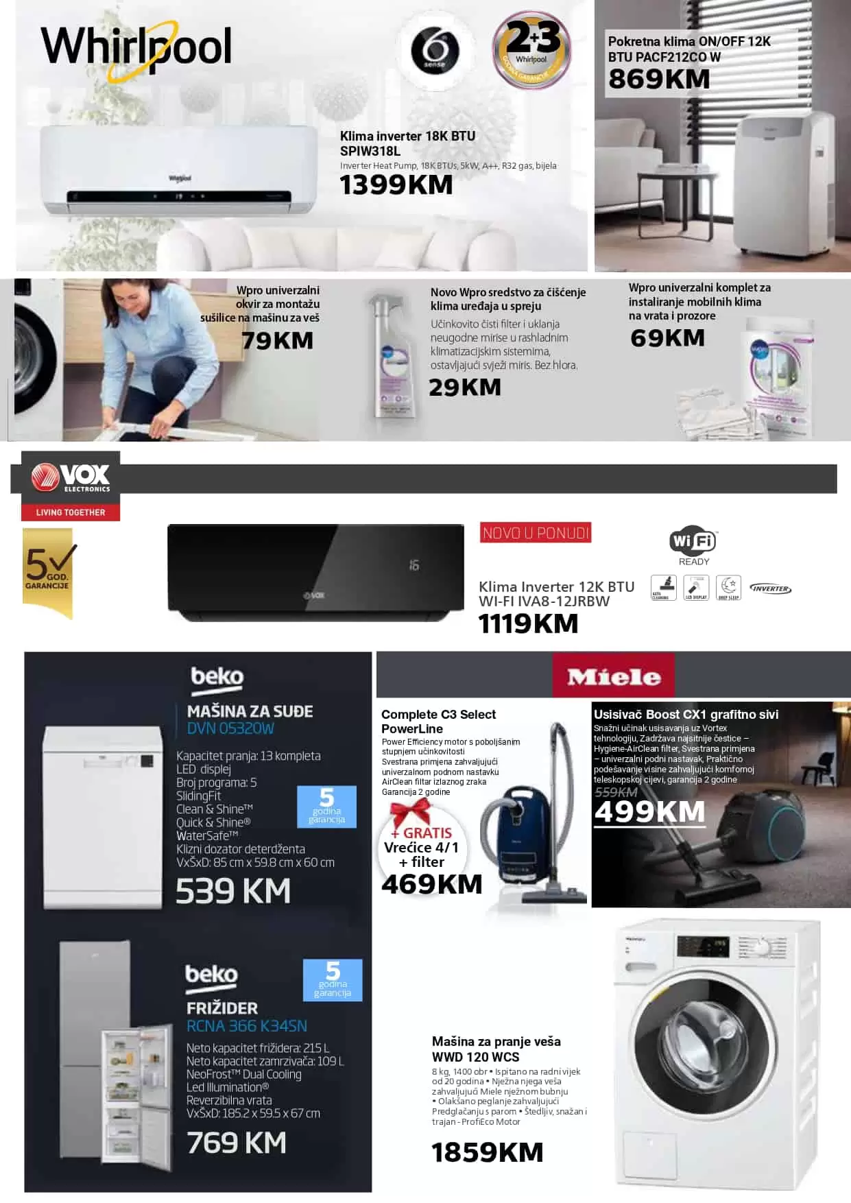 Novi Domod katalog donosi nam SUPER SNIZENJE! Super akcija tehnike!