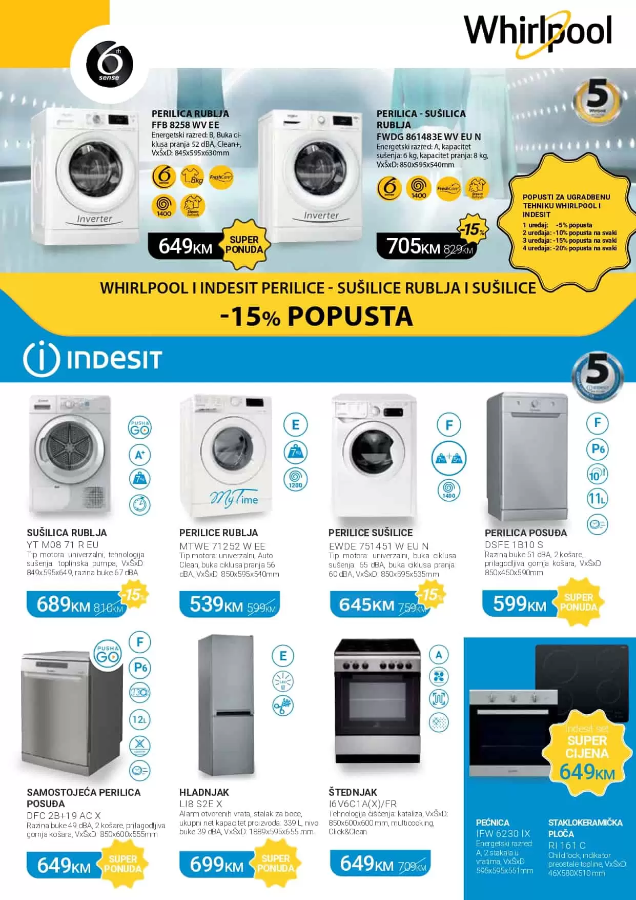 Novi Domod katalog donosi nam SUPER SNIZENJE! Super akcija tehnike!