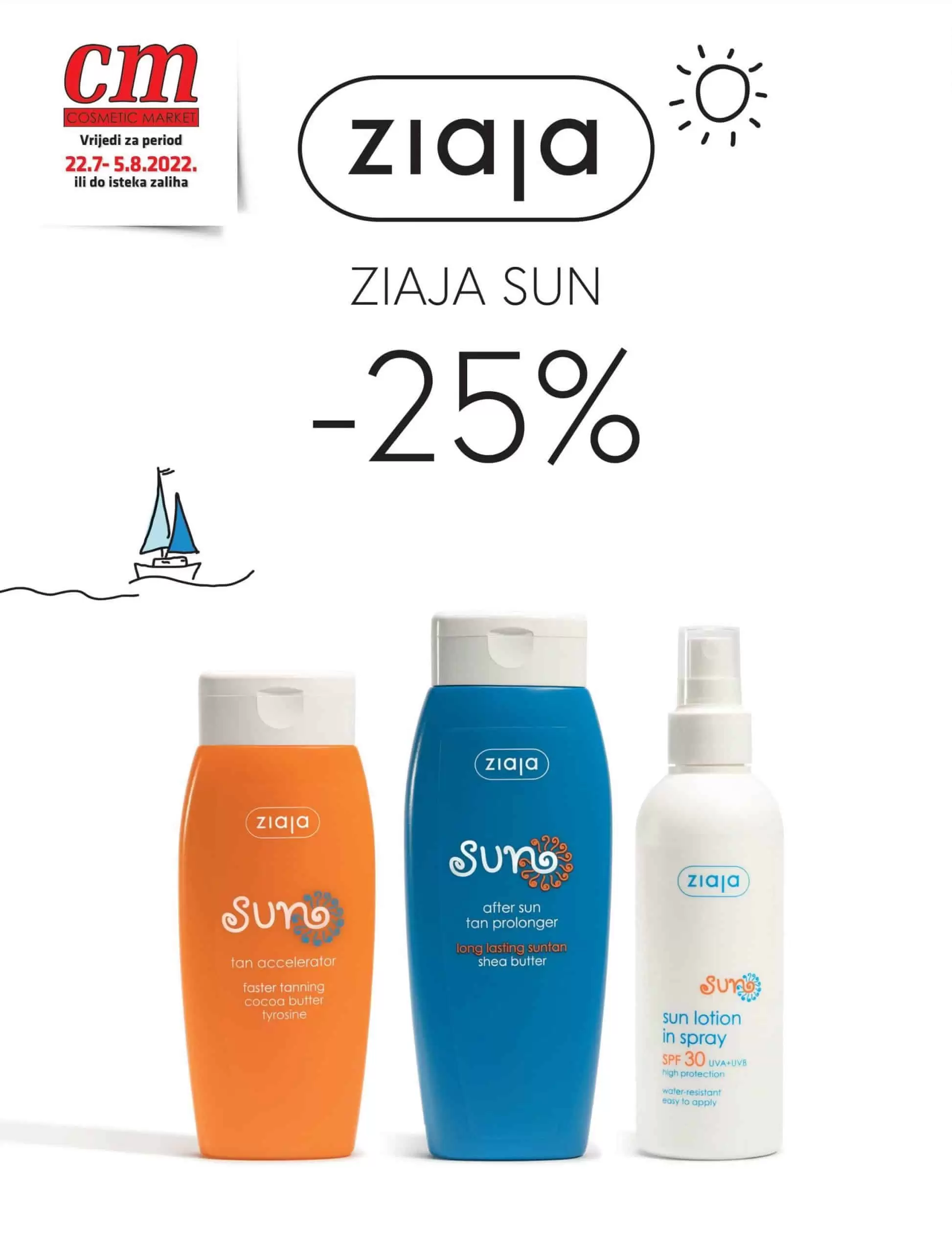 CM Katalog 22.7.-5.8.2022. 【SNIZENJE do 50%】akcija snizenja juli/avgust 2022!