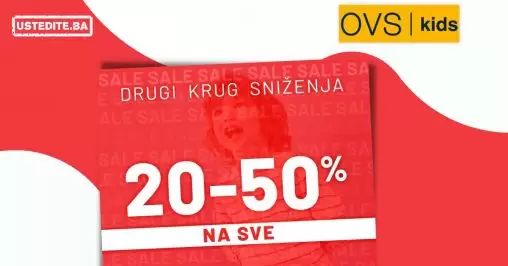 OVS Kids SEZONSKO SNIŽENJE do 50%