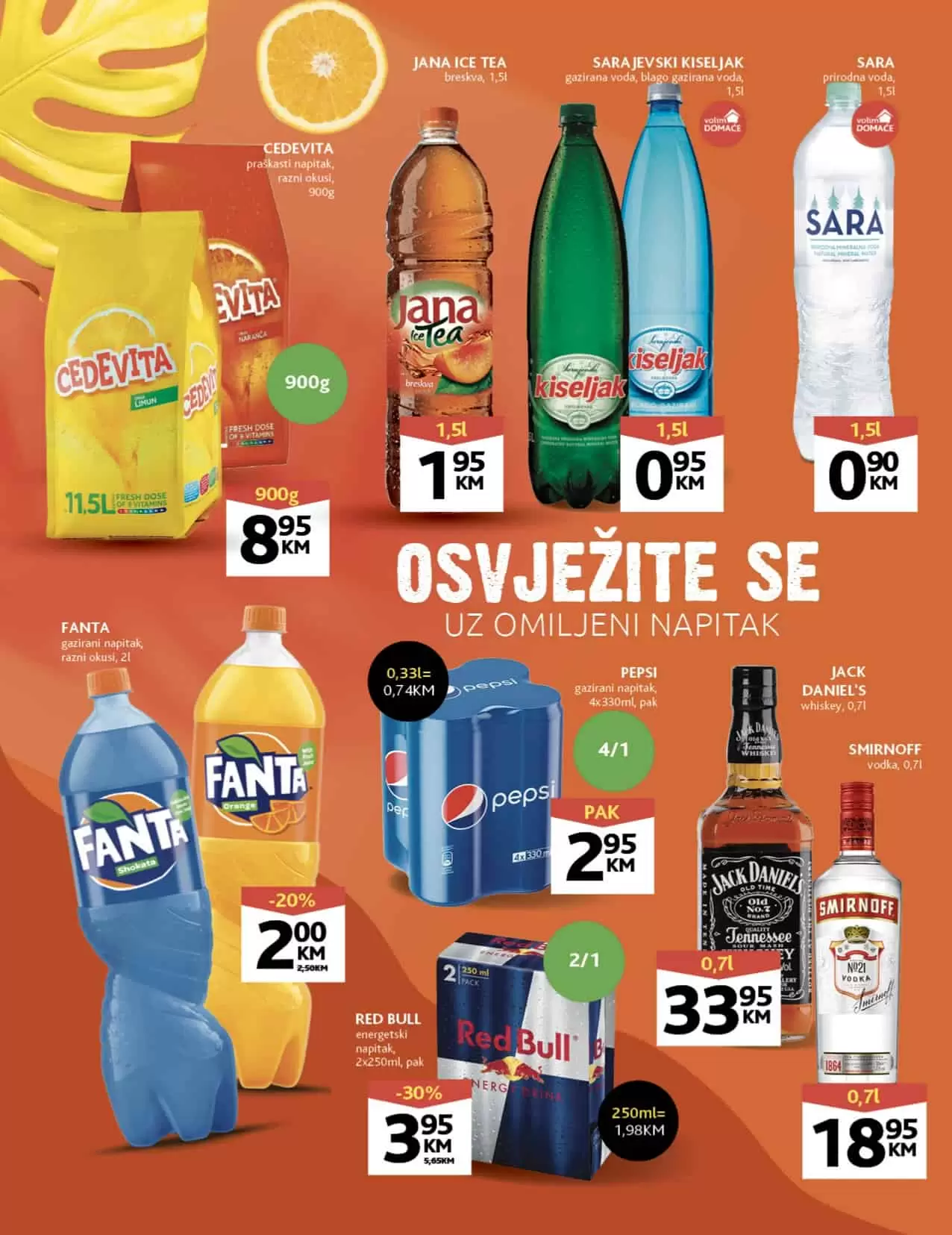 Konzum katalog avgust 2022 【ODLICNA SNIZENJA】! Akcija snizenja 1-14.8.2022.