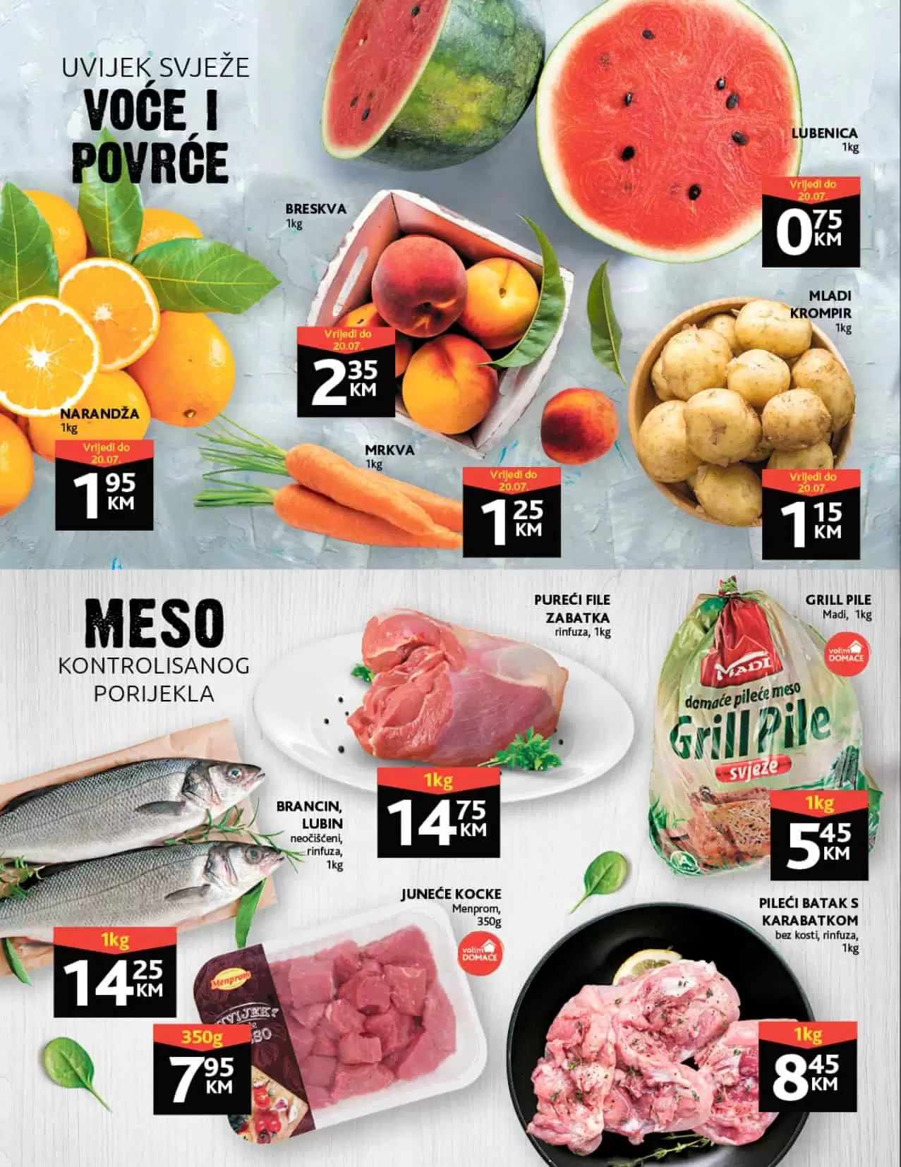 Konzum Redovni katalog juli 2022 akcija snizenja 18-31.07.2022.