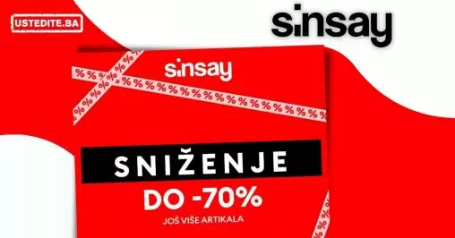 Sinsay BIH SNIZENJE 70%