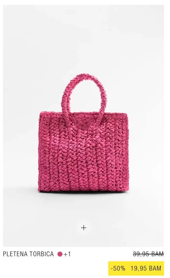 Zara torbe SNIZENJE do 50% juli 2022