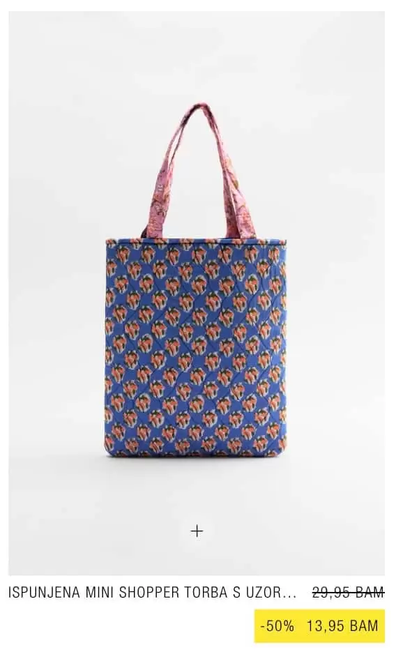 Zara torbe SNIZENJE do 50% juli 2022