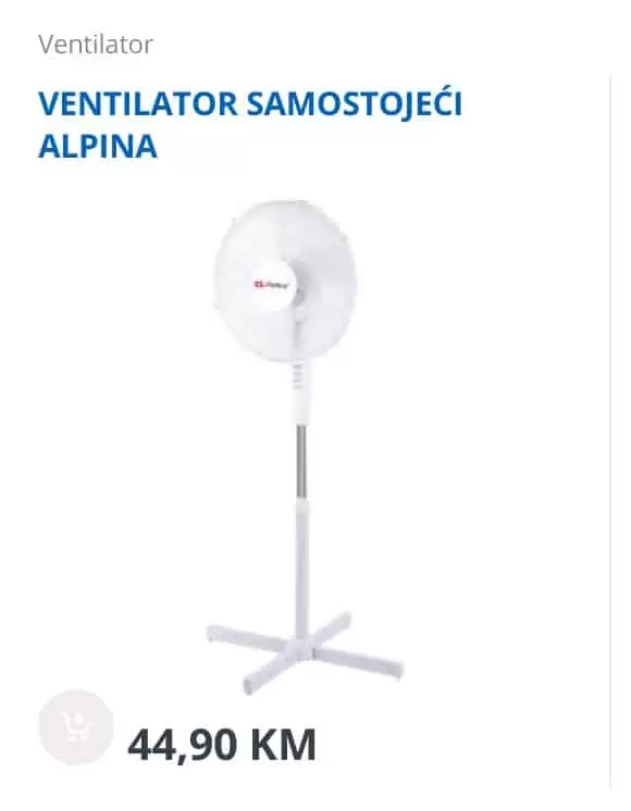 Bingo KLIME i VENTILATORI super ponuda JULI 2022