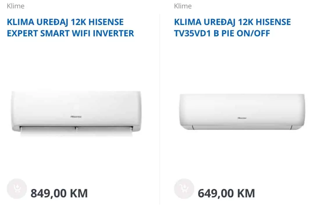 Bingo KLIME i VENTILATORI super ponuda JULI 2022