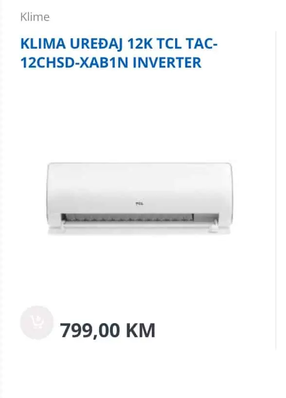 Bingo KLIME i VENTILATORI super ponuda JULI 2022