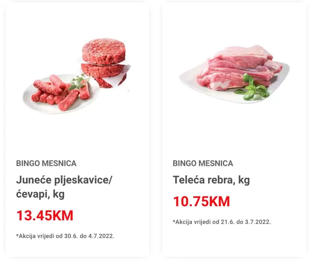 Bingo SUPER SNIZENJE katalog akcija do 03.07.2022.