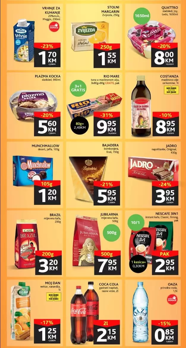 Konzum VIKEND AKCIJA juli 2022 ▷【SNIŽENJE do 53%】katalog do 10.07.2022.