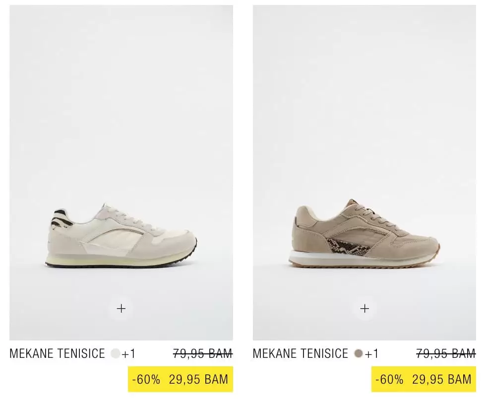 Zara obuca samo 29,95 KM【SNIZENJE do 60%】juli 2022