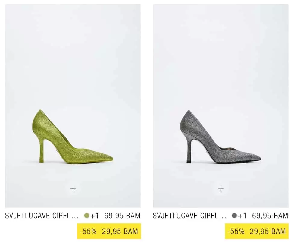 Zara obuca samo 29,95 KM【SNIZENJE do 60%】juli 2022