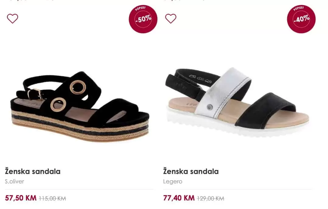 Planika SNIZENJE! Pogledaj 40 modela sandala snizenih i do 50%!