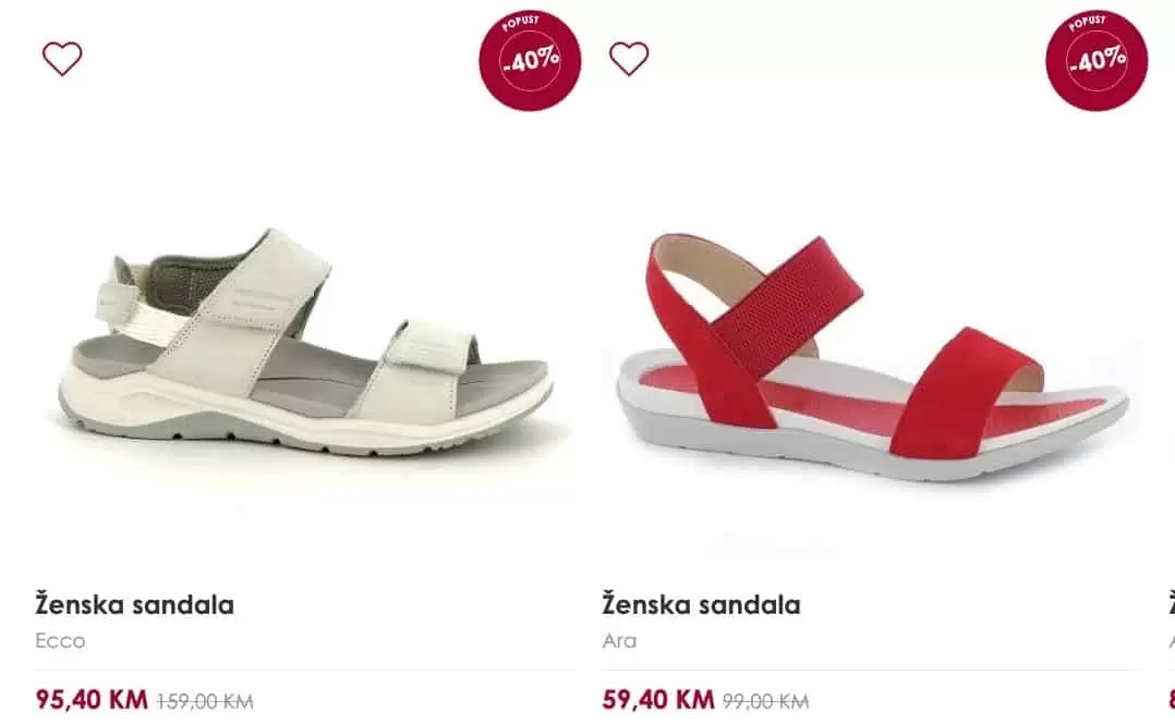 Planika SNIZENJE! Pogledaj 40 modela sandala snizenih i do 50%!