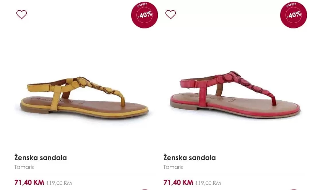 Planika SNIZENJE! Pogledaj 40 modela sandala snizenih i do 50%!