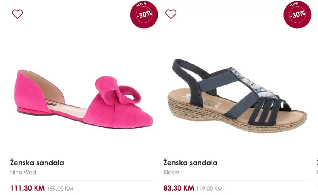 Planika SNIZENJE! Pogledaj 40 modela sandala snizenih i do 50%!