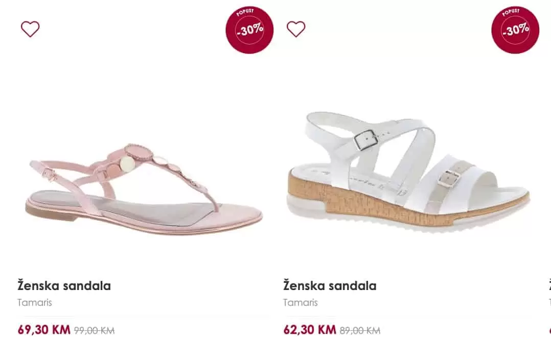 Planika SNIZENJE! Pogledaj 40 modela sandala snizenih i do 50%!