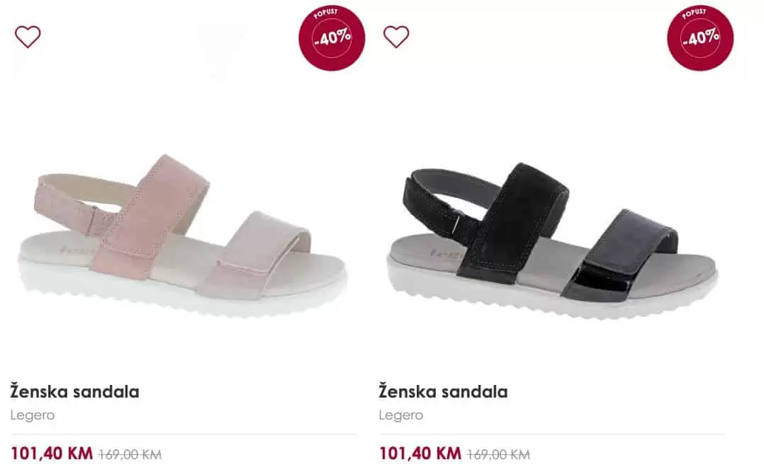 Planika SNIZENJE! Pogledaj 40 modela sandala snizenih i do 50%!