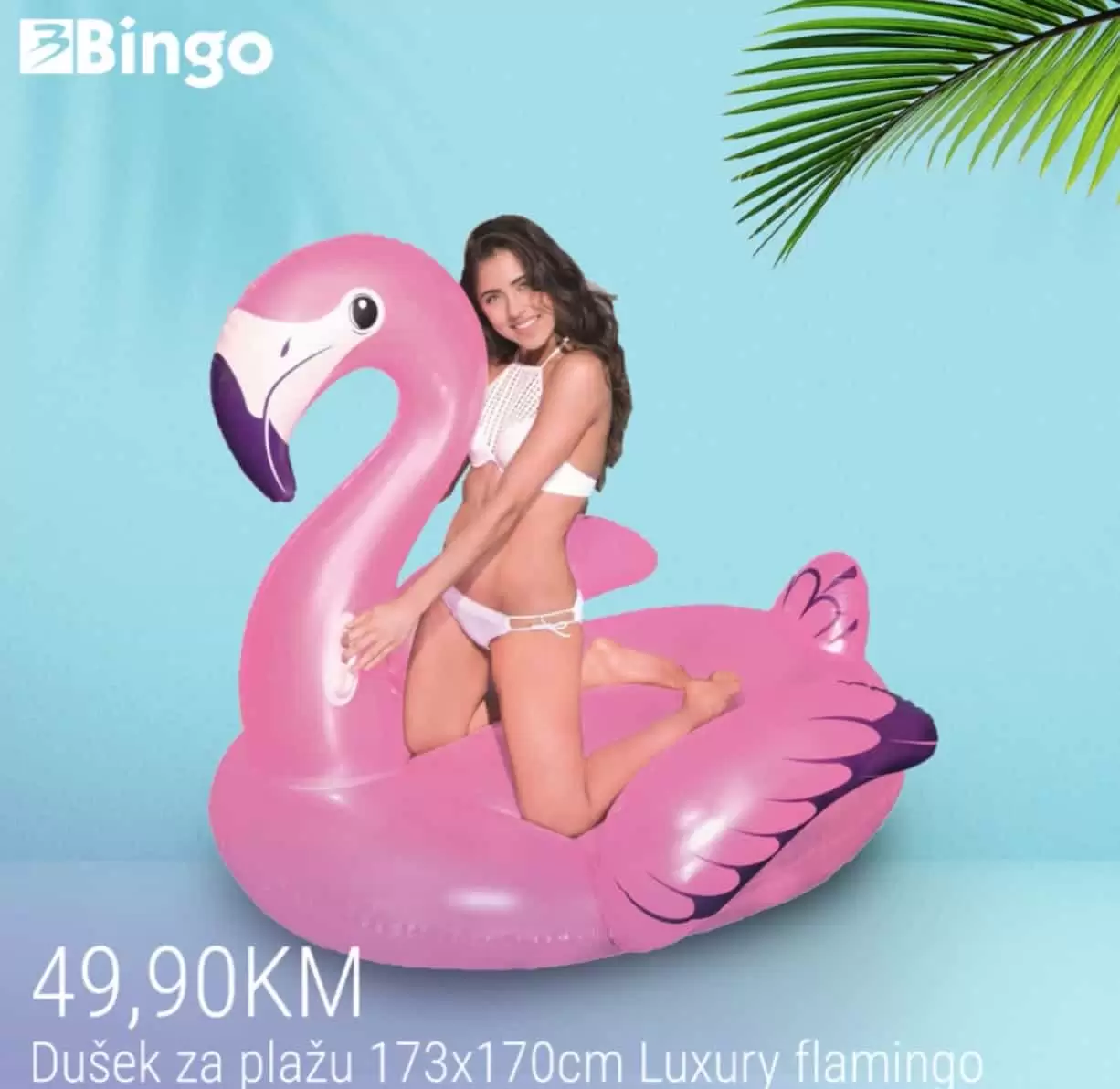 Bingo DUŠECI ZA PLAŽU juli/avgust 2022. katalog sniženje do 10.8.2022.