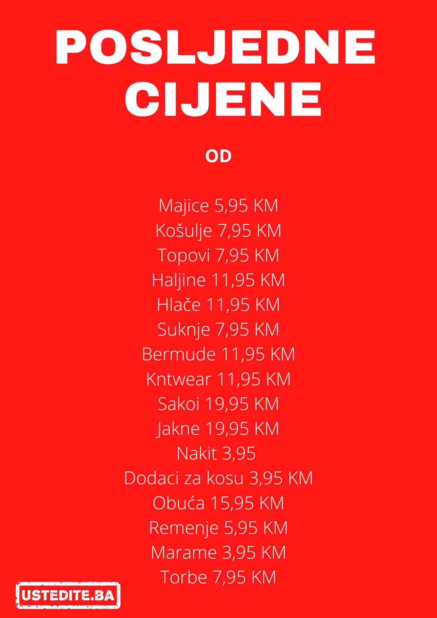 Stradivarius BiH SALE juli 2022 ➤ Evo POSLJEDNJIH CIJENA