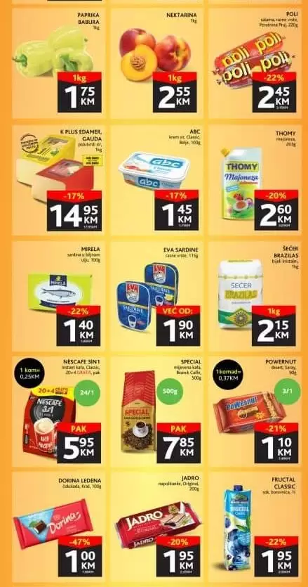 Konzum vikend akcija 29-31.7.2022. ll➤【SNIŽENJE do 47%】katalog juli 2022.