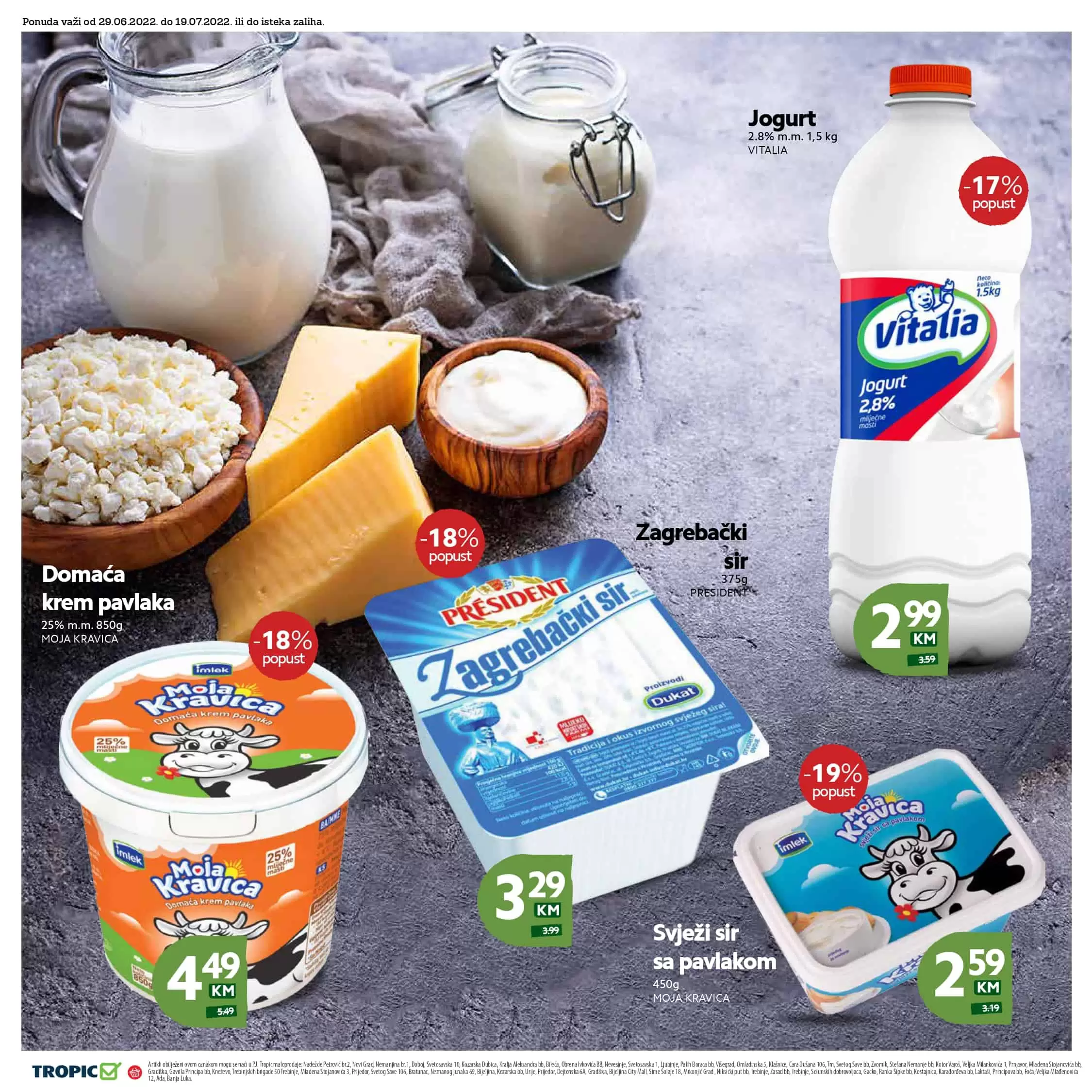 Tropic katalog juli 2022 akcija snizenja do 19.07.2022.