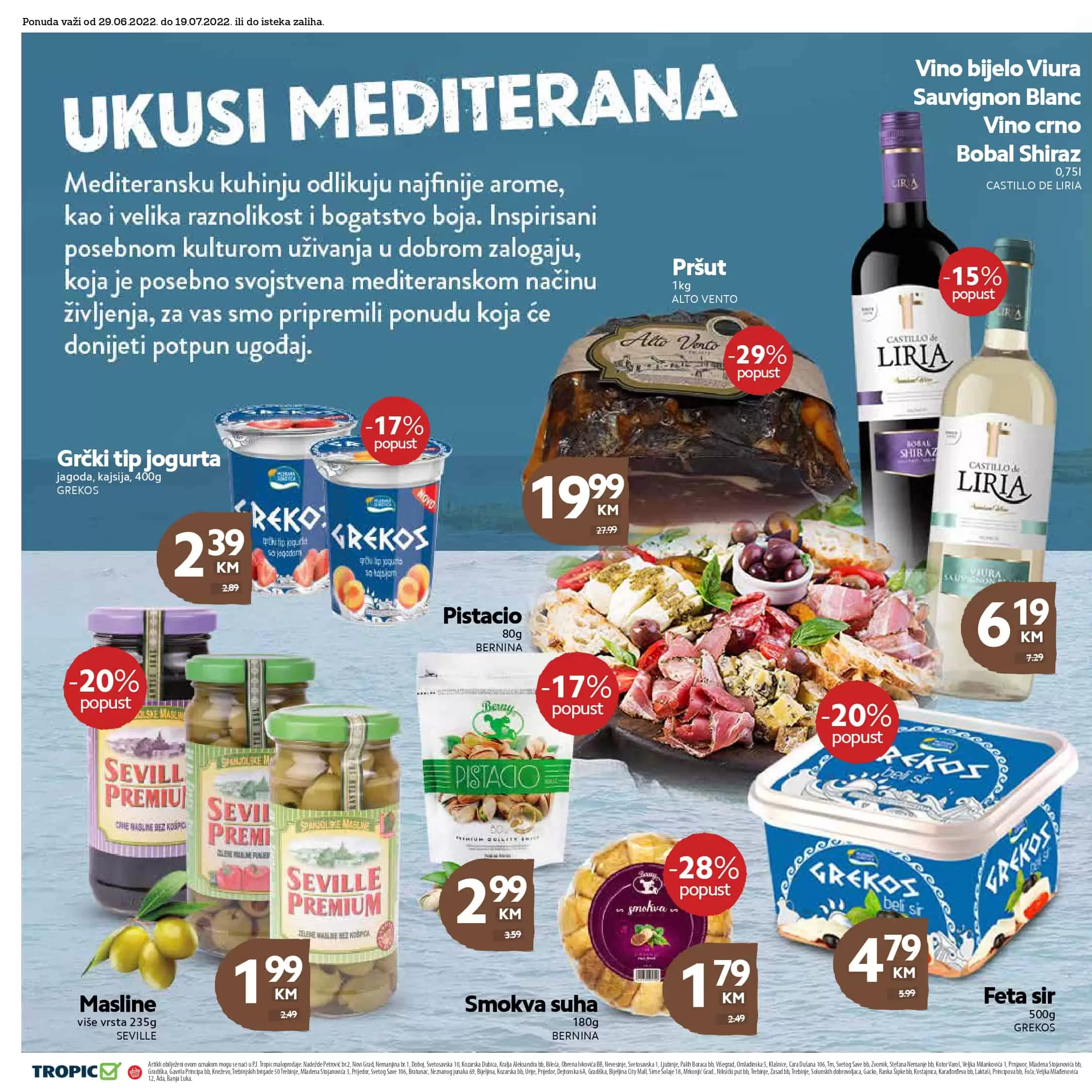 Tropic katalog juli 2022 akcija snizenja do 19.07.2022.