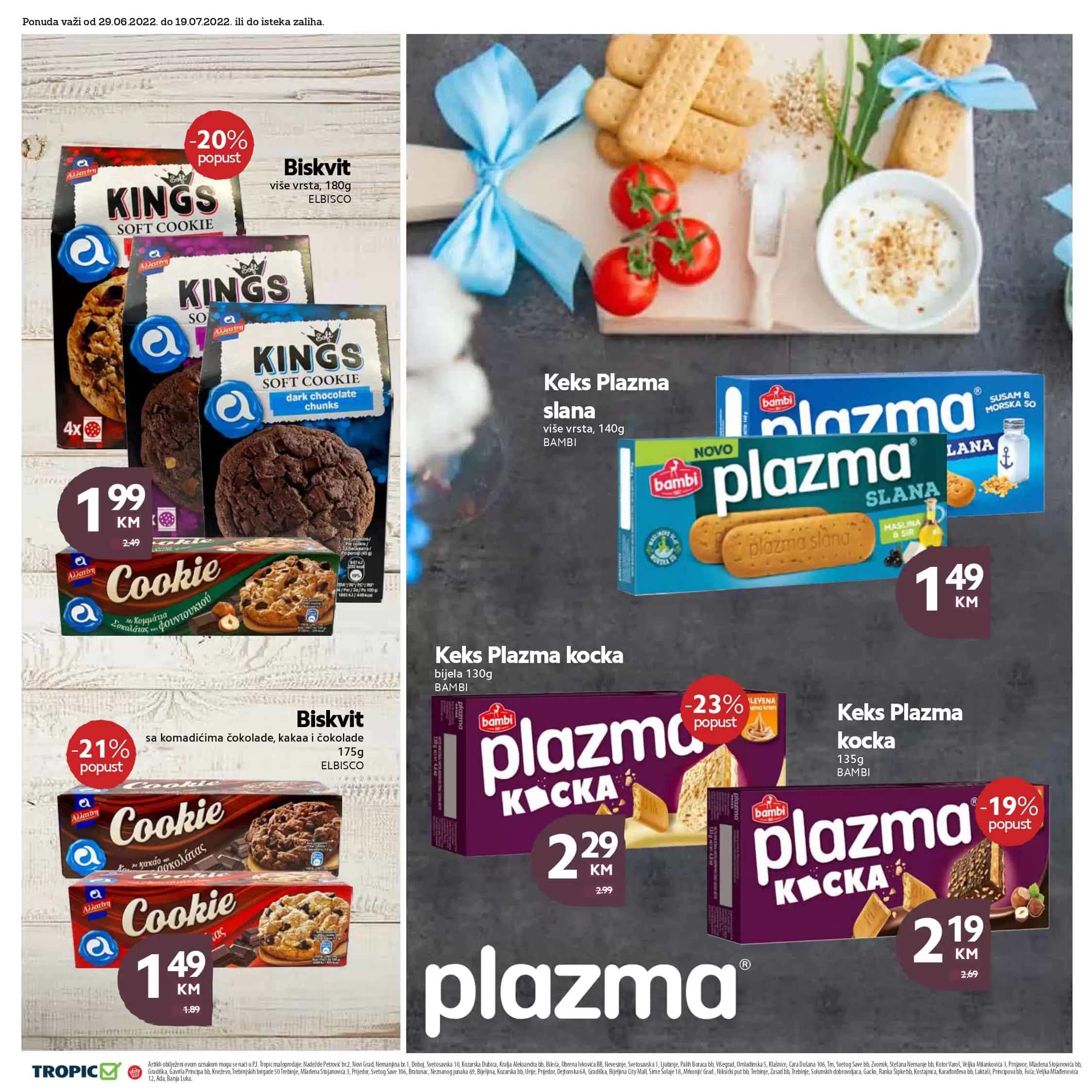 Tropic katalog juli 2022 akcija snizenja do 19.07.2022.