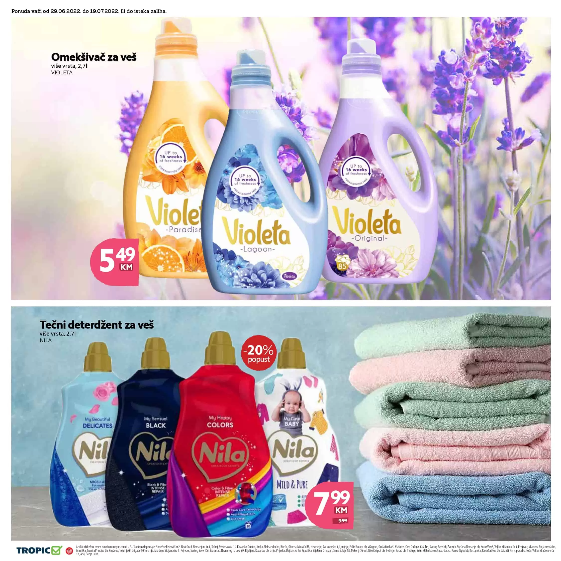 Tropic katalog juli 2022 akcija snizenja do 19.07.2022.