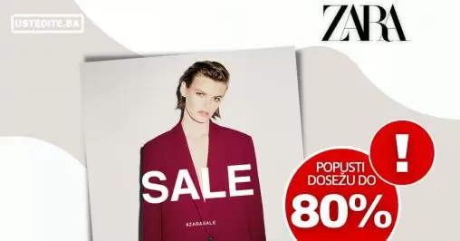 Zara BiH SNIZENJE 70-80%! Iskoristi priliku SAD!