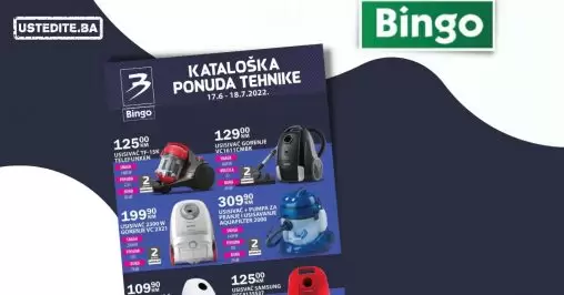 Bingo USISIVAČI super akcija juni 2022!