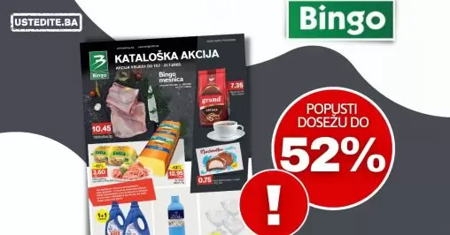 Bingo kataloska akcija juli 2022 【SNIZENJE d 52%】akcija katalog 18-31.07.2022.