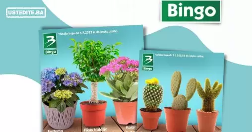 Bingo SUPER PONUDA CVIJECA juli 2022