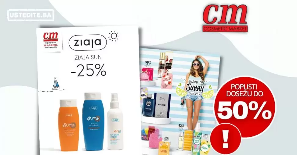 CM Katalog 22.7.-5.8.2022. 【SNIZENJE do 50%】akcija snizenja juli/avgust 2022!