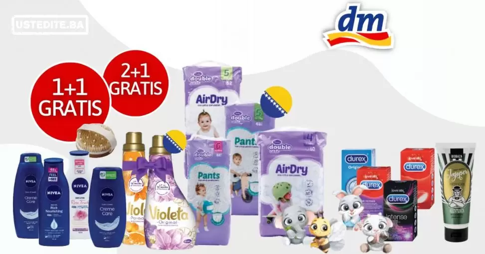 dm GRATIS uz kupovinu 20.7-2.8.2022