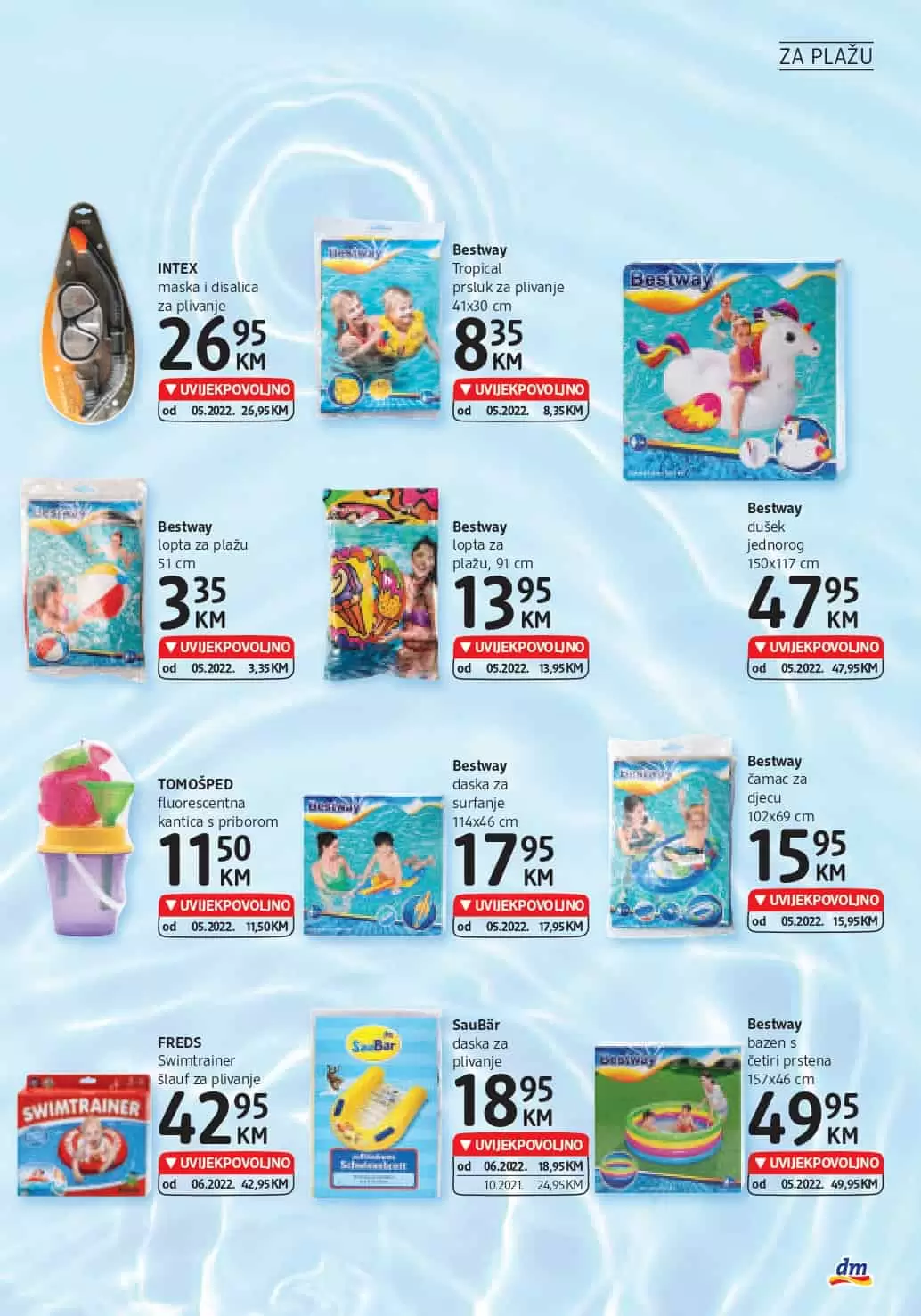 dm Katalog SUPER AKCIJA juli 2022 snizenje do 19. 07.2022.