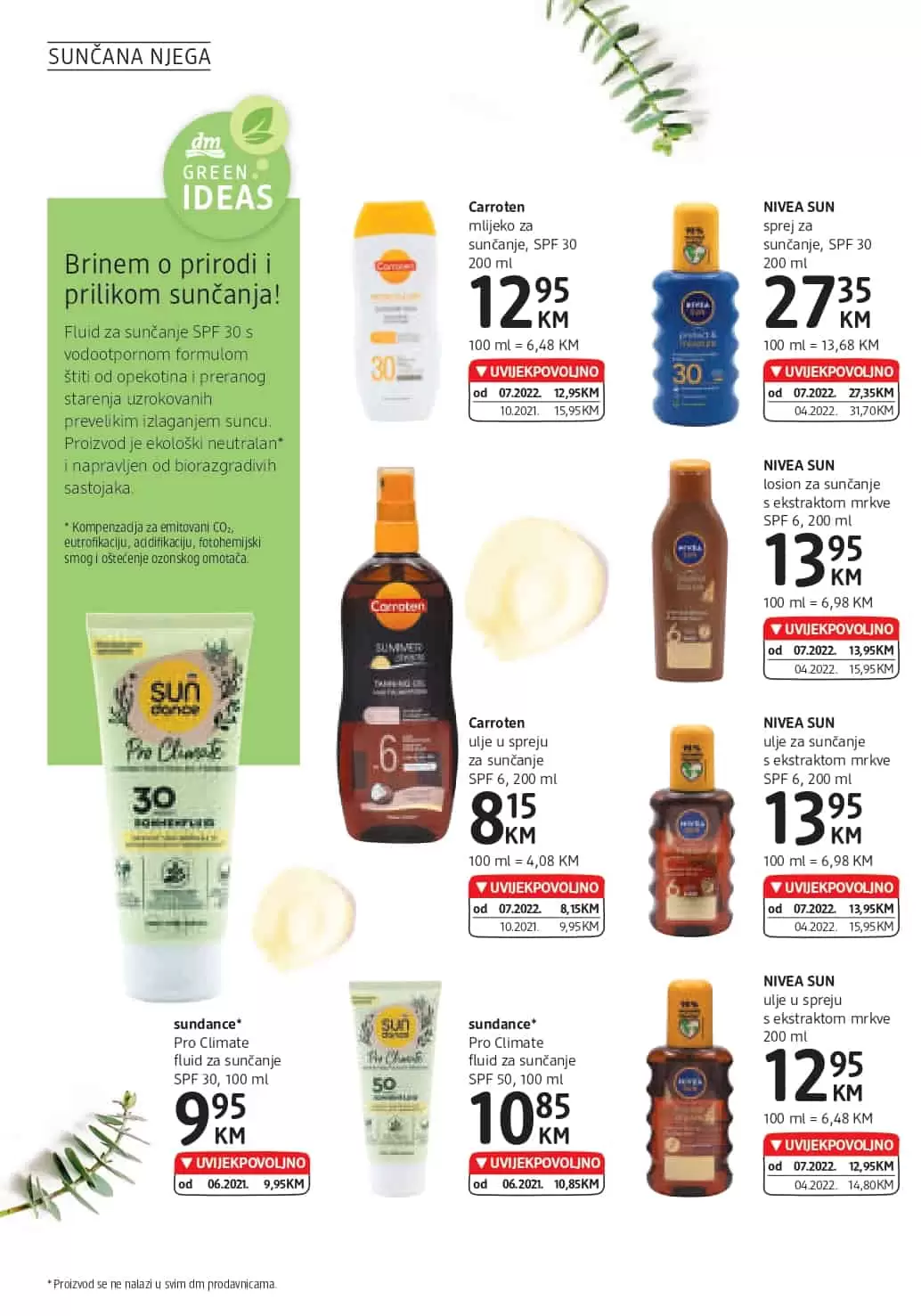 dm Katalog SUPER AKCIJA juli 2022 snizenje do 19. 07.2022.dm Katalog SUPER AKCIJA juli 2022 snizenje do 19. 07.2022.