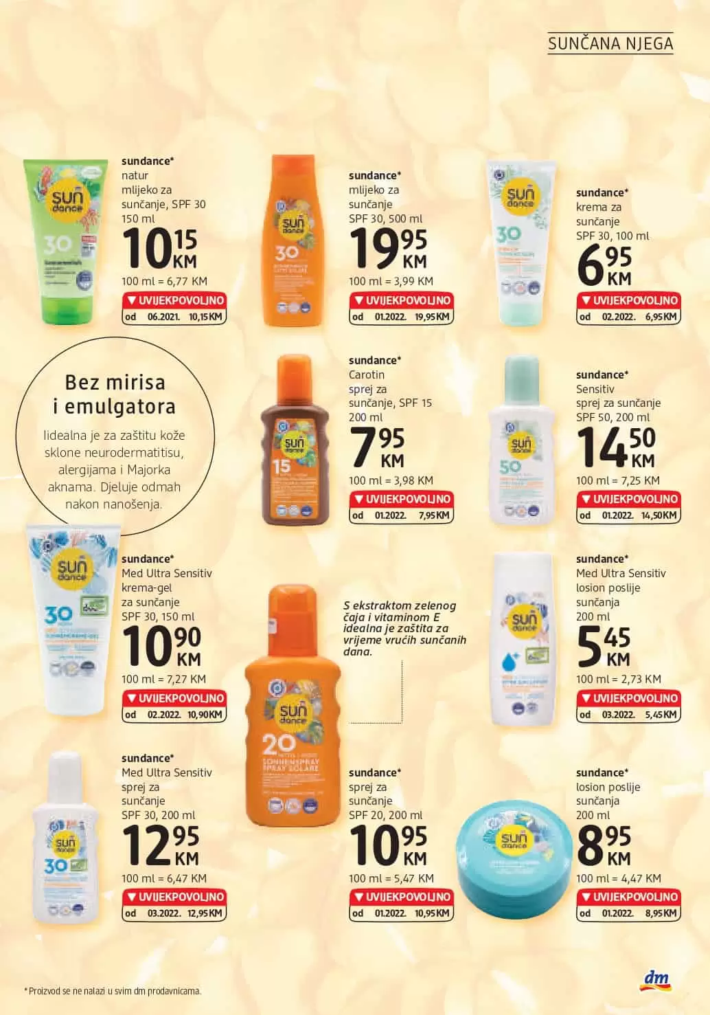 dm Katalog SUPER AKCIJA juli 2022 snizenje do 19. 07.2022.