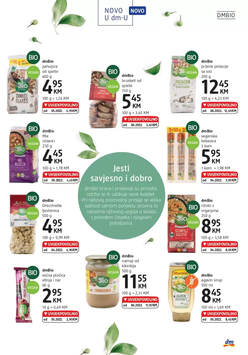 dm Katalog SUPER AKCIJA juli 2022 snizenje do 19. 07.2022.